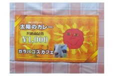 太陽のカレーキッチンカー＆ガラパゴスカフェ共通商品券10,000円分 / カレー 本格カレー 商品券 / 白川町 / ガラパゴスカフェ [AWBN004]