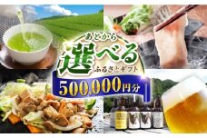 【あとから選べる】白川町ふるさとギフト 50万円分 寄付 あとからギフト 後から選べる 後からセレクト 先に寄付 岐阜県 飛騨牛 豚肉 鶏肉 お茶 ゴルフ 50万円 500000円 [AWCE010]
