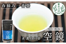 ふくよかな味わい 特上煎茶「空鏡-くうきょう-」 80g 茶蔵園 お茶 緑茶 煎茶 日本茶 茶葉 一番茶  5000円
