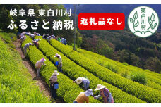 【返礼品なし】3000円 岐阜県東白川村への寄付 返礼品無し 寄付のみ 3,000円 つちのこの村