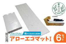 アローエコマット1 防災用品 防寒グッズ 断熱シート 使い捨て 防災 防災マット 防災グッズ 寒さ対策 一時避難 クッション 避難生活 アウトドア キャンプ 車中泊 マットレス ベッド 車中泊マット キャンプマット 極厚 キャンピングマット コンパクト