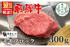 飛騨牛 モモブロック 300g 牛肉 和牛 肉 ローストビーフ 焼肉 ステーキ 赤身 赤身肉 牛 鉄板焼き お祝い 贈答 ギフト 贈り物 ふるさと納税 東白川村 岐阜 贅沢 モモ もも肉 養老ミート 13500円