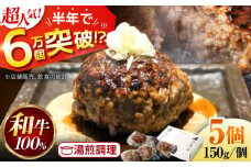 馬力家特製 ハンバーグ 5個 / ハンバーグ 人気 牛肉 黒毛和牛 肉 / 御嵩町 / 馬力家 [AVBO016]