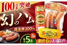【6回定期便】明方ハム詰め合わせ Ａセット / 明方 ハム 厚切り ボロニアソーセージ ハムステーキ 朝食 フランクフルト ウインナー BBQ ソーセージ フランク 箱入り ギフト / 御嵩町 / めぐみの農業協同組合 [AVBA004]