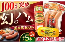 【12回定期便】明方ハム詰め合わせ Ａセット / 明方 ハム 厚切り ボロニアソーセージ ハムステーキ 朝食 フランクフルト ウインナー BBQ ソーセージ フランク 箱入り ギフト / 御嵩町 / めぐみの農業協同組合 [AVBA005]