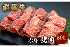 飛騨牛 焼肉用 もも肉 500g JAひだ BBQ 牛肉 赤身 黒毛和牛 お歳暮 BBQ バーベキュー 焼肉 焼き肉 ギフト JA 20000円 [S096] 2万円