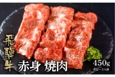 最高級 飛騨牛もも焼肉用 450g A4 A5 等級 白川郷 てんから 冷蔵配送 飛騨牛 牛肉 焼き肉 [S176]