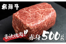 飛騨牛 ブロック肉 [塊]  500g 赤身 訳あり 部位お任せ 不揃い ローストビーフ  牛肉 ブロック セット 真空パック 黒毛和牛 肉  バーベキュー BBQ 焼き肉 焼肉【ごちそう】 贅沢飛騨牛 JA [S469] 
