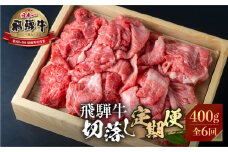 《定期便》飛騨牛 切り落とし 肉 400g ×6回定期便 [S630]