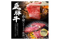 飛騨牛 赤身（スライス・焼肉） 600g（150g×各2パック ） 冷凍真空パック | 肉 お肉 焼肉 焼き肉 やきにく すき焼き すきやき しゃぶしゃぶ 黒毛和牛 和牛 個包装 小分け 人気 おすすめ 牛肉 ギフト お取り寄せ [MZ015]