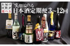 笑顔溢れる日本酒定期便 全3回 渡辺酒造店 33000円 [S875]