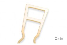 まるでジュエリー☆かんざし　Basic Square　ゴールドメッキ