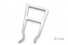 まるでジュエリー☆かんざし　Basic Square　シルバー