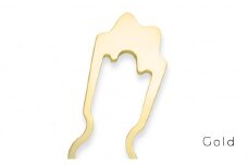 まるでジュエリー☆かんざし　Basic Curvy　ゴールドメッキ