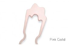 まるでジュエリー☆かんざし　Basic Curvy　ピンクゴールドメッキ