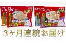 【3ヵ月定期便】いなば ちゅ～る バラエティセット 160本 セット キャットフード CIAO チャオ ちゅーる 猫 ねこ おやつ ペットフード ペット用品 ペット 静岡県 静岡 3回 お楽しみ