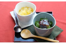 西伊豆天草100％ところてんデザート　抹茶あんみつ・蜜柑ところてん12個セット■
