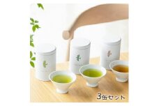 【嘉永元年（1848年）創業老舗茶問屋】静岡県産一番茶使用　煎茶・焙じ茶本格ティーバッグ3缶セット◆