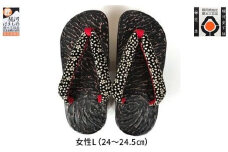 〈花森商店〉健足 下駄 女L（24～24.5cm）