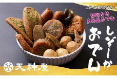 久能山東照宮献上 しぞーか おでん 2個セット 天神屋 常温 レトルト 国内製造 1002g/個 【 固形量（具材）450g＋液体量（つゆ）550g＋風味かやく2g 】 静岡名物 静岡おでん お土産 おみやげ ご当地◇