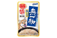 【定期便】全3回　ペットフード愛犬用無一物(R)パウチ鶏むね肉60g【はごろもフーズ】
