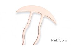 【女性のアイデア×職人技】ステンレス製かんざし「Arc Liner / Pink Gold」