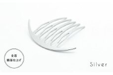 【女性のアイデア×職人技】ステンレス製かんざし「Arcliner comb/Silver」