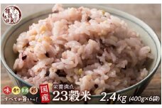 栄養満点23穀米 2.4kg(400g×6袋)