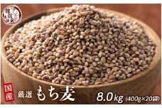 もち麦 8kg(400g×20袋)