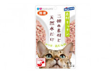 プラスラブ 素材キッチン 二種の素材と天然水だけ かつお・鶏むね肉 猫用 40g×96（ケース）◆
