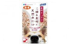 プラスラブ 素材キッチン 三種の素材と天然水だけ まぐろ・鶏むね肉・発芽玄米 犬用 60g×48(ケース）◆