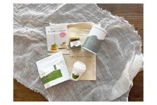テレビ番組で紹介！お茶のミルクジャムと深蒸し茶に、本格抹茶が楽しめるセット 抹茶好きに贈る！ミルクジャム＋深蒸し茶＋抹茶＋シェイカー＋レシピ入り巾着の贅沢キット