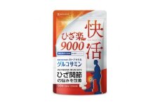 グルコサミンサプリ 快活ひざ楽ティブ ひざ関節の悩みを改善する 機能性表示食品 コンドロイチン 90粒 30日分