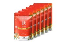 鉄分 サプリ ルミエル 鉄 10mg フェリチン鉄 ヘム鉄 葉酸 栄養機能食品 6袋（6ヶ月分）