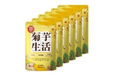 菊芋サプリメント 菊芋生活 国産 イヌリン 食物繊維 サラシア 難消化性デキストリン 240粒入り 6袋（6ヶ月分）