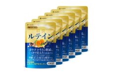 明快 ルテイン サプリメント 見ると認知をケアする機能性表示食品 ブルーベリー DHA 60粒入 6袋（6ヶ月分）