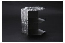 【板金屋がつくる】メタルインテリア シェルフ Honeycomb/Cloud 前面開放型(棚板付)
