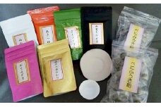 太田園の天竜茶　30g×6袋、茶皿×1個、茶飴×1袋 [№5786-1581]