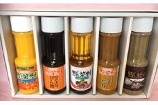 野菜村　ぽん酢・ごまだれ＆ドレッシング　調味料5本ギフト [№5786-1731]