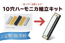 手づくり工作シリーズ　10穴ハーモニカ [№5786-1733]