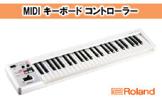 【Roland】MIDI キーボード　コントローラー　A-49-WH [№5786-2195]