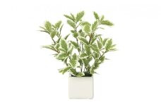光の楽園　ミニリーフG/W【配送不可：北海道・沖縄・離島】 雑貨 日用品 植物 造花 [№5786-2624]