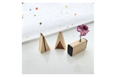 一輪挿し3個＆コースター3枚セット [№5786-3195]