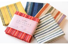 しましまはんかち 5枚セット [№5786-3550]