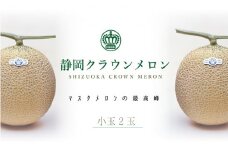 クラウンメロン　小玉×2玉詰【配送不可：離島】 [№5786-3827]