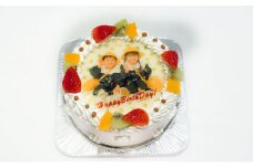 写真ケーキ6号サイズ 引換券 [№5786-4117]