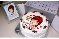似顔絵ケーキ7号サイズ（人物1人）引換券 [№5786-4125]