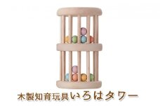 エドインター いろはタワー 日本産 知育玩具 木製玩具 [№5786-4680]