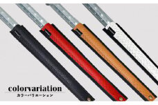火ばさみカバー レッド×ブラック【アウトドア キャンプ BBQ】 [№5786-8617]4694