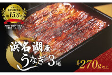 うなぎ 浜名湖 国産 鰻蒲焼 約90g× 3尾 たれ付 小分け セット うなぎ蒲焼 浜名湖うなぎ 浜名湖産 国産うなぎ 惣菜 おかず ギフト 贈答 土用の丑の日 丑の日 蒲焼き うな重 うな丼 ウナギ 鰻 魚 魚介 魚介類 冷凍 冷凍配送 静岡 静岡県 浜松市 [№5786-4696]